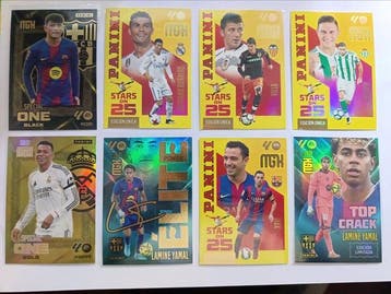 2026/27 Panini Stars on 25 Lamine Yamal Foil, Limited, Nieuw
