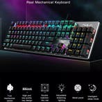 2dekans | AULA S2016 - RGB mechanisch gaming toetsenbord -, Computers en Software, Ophalen of Verzenden, Zo goed als nieuw, AULA