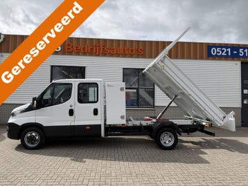 Iveco - Daily - Pick-Up (grijs kenteken) - 35C14D euro 6 /, Iveco, Wit, Nieuw, Handgeschakeld