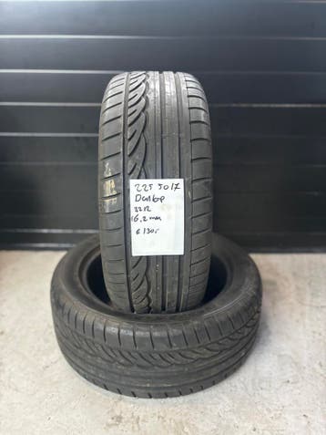 225/50/17 DUNLOP SPORTMAXX 6,2MM 2 STUKS €130 (3212), Ophalen, Gebruikt, 17 inch, Band(en)