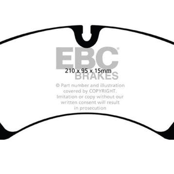 EBC 10+ Porsche Cayenne 3.0 Supercharged Hybrid Yellowstuff, Ophalen of Verzenden, Nieuw