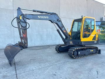 Veiling: Rupsgraafmachine Volvo EC55B Diesel 2012, Ophalen, Graafmachine