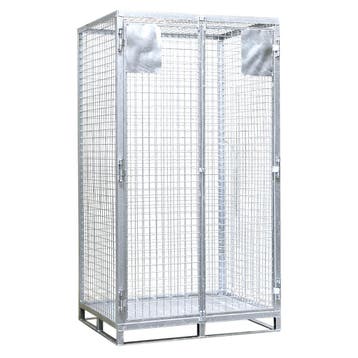 Anti-diefstal gaascontainer anti-diefstal gitterbox dubbele, Ophalen of Verzenden