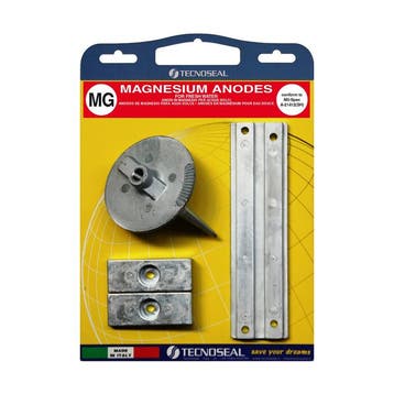 Mercury buitenboordmotor anode kit F75-115EFIMG, Magnesium, Ophalen of Verzenden, Nieuw, Motor en Techniek, Zeilboot of Motorboot