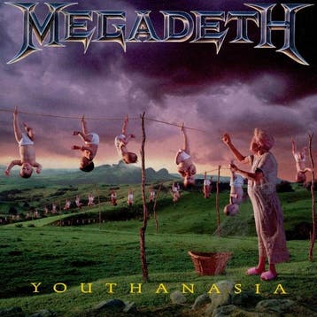 lp nieuw - megadeth - Youthanasia (nieuw), Verzenden, Zo goed als nieuw, Overige formaten
