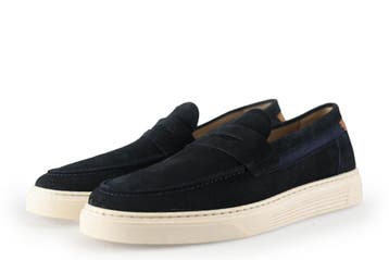 Bullboxer Loafers in maat 45 Blauw, Loafers, Zo goed als nieuw, Bullboxer, Verzenden