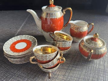 Bavaria - Koffieservies - Bursztyn - Porselein