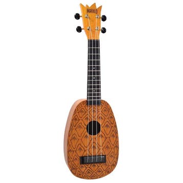 Mahalo ME1P Artist Elite Series Sopraan Ukulele Ananas Model, Ophalen of Verzenden, Nieuw