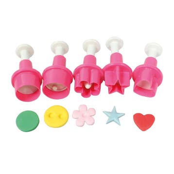 Culpitt Plunger Cutter Set Mini Figuren 5st., Verzenden, Nieuw
