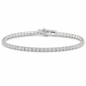 Armband - 18 karaat Witgoud - 3.74ct. tw. Diamant, Nieuw