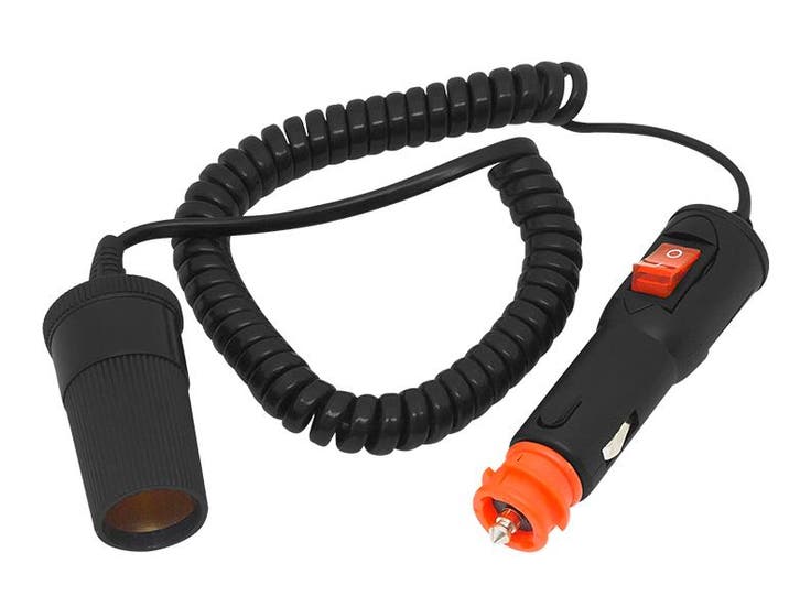 Auto sigarettenplug - verlengkabel - 12/24V, Hobby en Vrije tijd, Elektronica-componenten, Nieuw, Ophalen of Verzenden