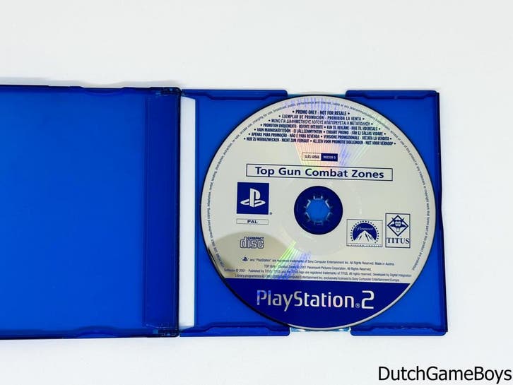Playstation 2 / PS2 - Top Gun - Combat Zones - Promo, Spelcomputers en Games, Games | Sony PlayStation 2, Gebruikt, Verzenden