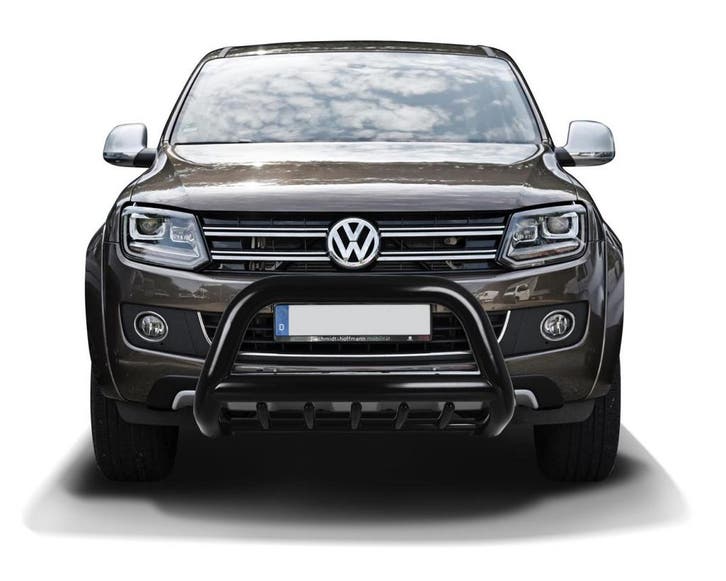 Bullbar zwart + skidplate VW Amarok (2010-2020), Auto diversen, Tuning en Styling, Verzenden