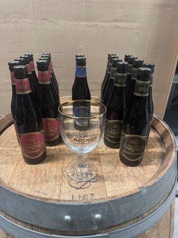 Het Anker - Gouden Carolus Whisky Infused Dark 9 flessen +, Nieuw