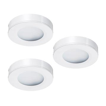 Ledisons LED-opbouwspot Adria wit 3W dimbaar, Ophalen of Verzenden, Nieuw