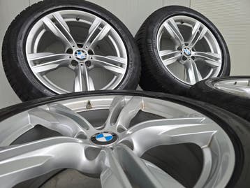 BMW X5 E70 F15 X6 19 inch velgen winterbanden M Sport 5x120, 19 inch, 255 mm, Banden en Velgen, Nieuw