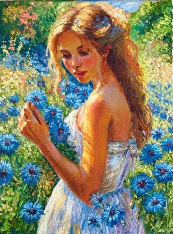 BarBeni (1981) - Blue Cornflowers of Summer –