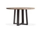 Eettafel Rond Canon 130cm - MAGAZIJN OPRUIMING - Fresh Oa..., Nieuw