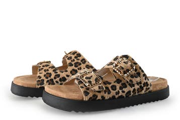 Graceland Slippers in maat 42 Beige, Slippers, Verzenden, Beige, Zo goed als nieuw