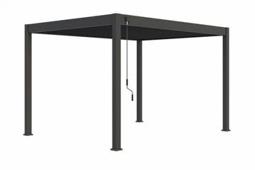 Lamellen overkapping - 4x3 m. - Aluminium - Antraciet - Move, Tuin en Terras, Verzenden, Nieuw