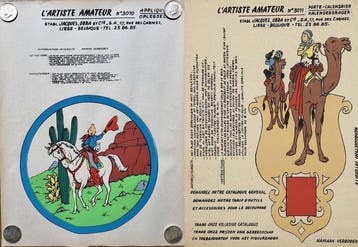 Tintin - 1 HERGÉ Studios Poster De Amateurkunstenaar -, Nieuw