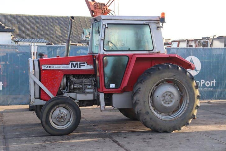 Veiling: Tractor Massey Ferguson MF590 Diesel 55kW (Marge), Zakelijke goederen, Agrarisch | Tractoren, Gebruikt, Massey Ferguson