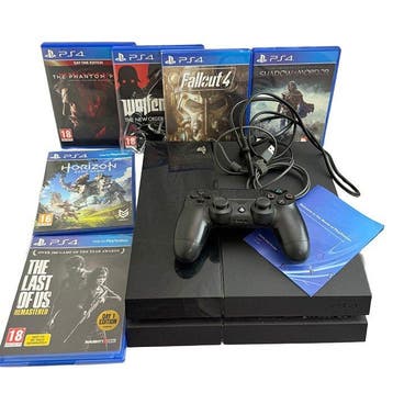 Sony - PS4 CUH2015A - Videogameconsole + games - Zonder, Nieuw