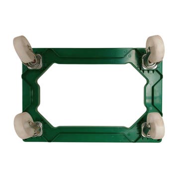 Kunststof dolly groen 615x415x165 mm, kunststof witte, Ophalen of Verzenden