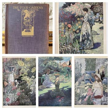 Handasyde / Charles Robinson (Illus.) - The Four Gardens. -