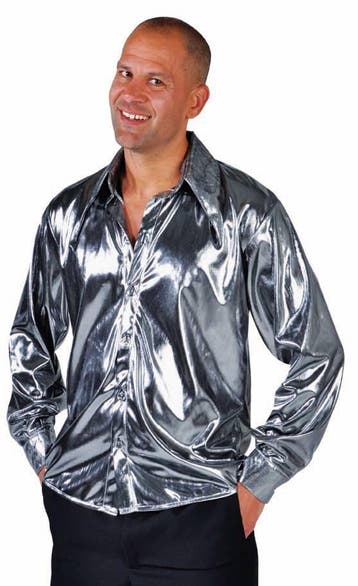 Blouse metallic zilver elite, Ophalen of Verzenden, Nieuw
