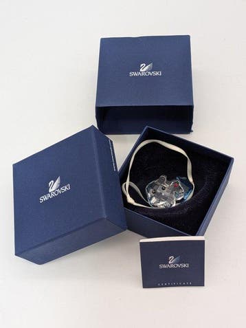Swarovski - Beeldje - Ladybug Figurine & Snowman Ornament