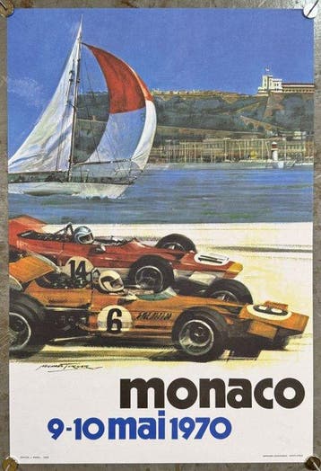 Michael Turner - Grand Prix d’Europe Monaco 1970 | Editions