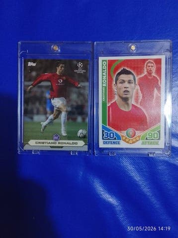 Topps 2 Cards Cristiano Ronaldo: Manchester United 2003-2004, Nieuw