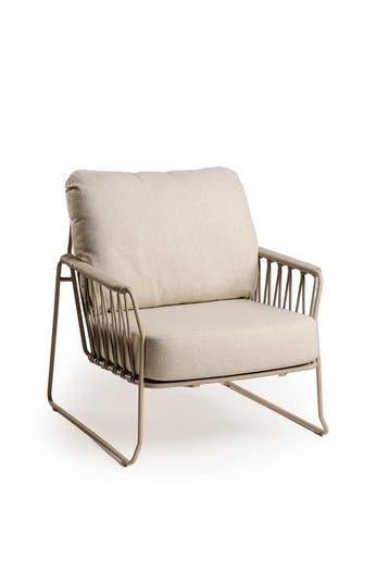 Tierra Outdoor Rivera loungestoel champagne |, Ophalen of Verzenden, Nieuw