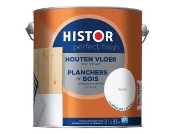 Histor Perfect Finish Houten Vloer Zijdeglans Mengkleur, Doe-het-zelf en Verbouw, Overige kleuren, Verzenden, Nieuw, Verf