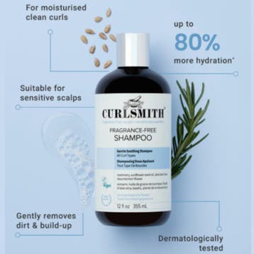 Curlsmith Fragrance Free Shampoo - 355ml, Ophalen of Verzenden, Nieuw, Shampoo of Conditioner