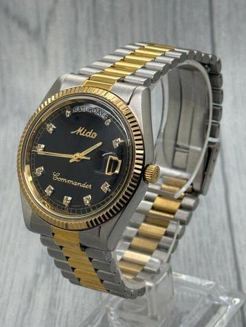 Mido - Commander - Zonder minimumprijs - Heren - 1970-1979, Nieuw