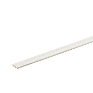 Co-Pro Plakplint Teak Wit 9913 - 24 x 5 mm, Ophalen of Verzenden, Nieuw