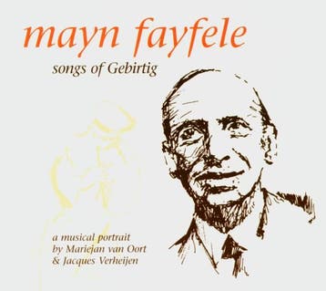 cd - mariejan van oort &amp; jacques verheijen - MAYN FAY..., Verzenden, Zo goed als nieuw