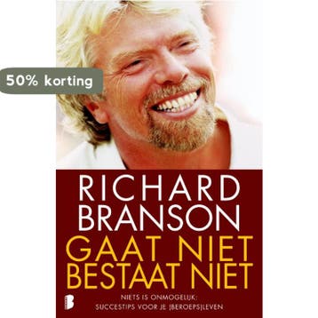 Gaat niet bestaat niet - Richard Branson 9789022554098, Verzenden, Gelezen, Richard Branson