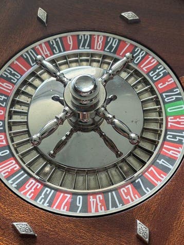 A.P.F.v. Rolland - Speeltafel (4) - Mahonie - Mahagoni