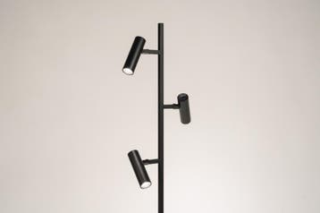 Rietveld Vloerlampen - Zwart - Aluminium, Verzenden, Nieuw