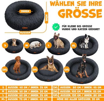 Hondenbed - hondenmand - hondenkussen - XL 70x70 cm -, Dieren en Toebehoren, Verzenden, Nieuw