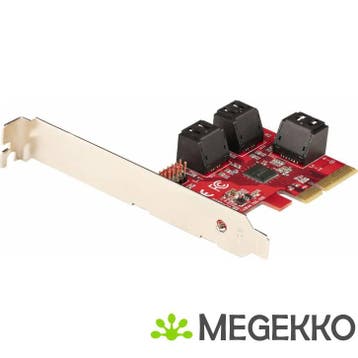 StarTech.com SATA PCIe Kaart, 6 Port PCIe SATA, Verzenden, Nieuw, Startech
