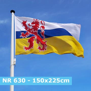NR 630: Vlag Limburg 150x225cm standaard, Nieuw