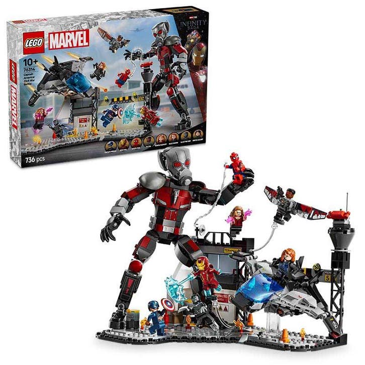 LEGO Marvel Super Heroes - Captain America: Civil War Action, Kinderen en Baby's, Speelgoed | Duplo en Lego, Ophalen of Verzenden