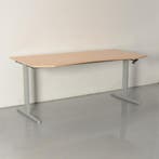 Aspa bureau, beuken blad, 180 x 80/90 cm, hoogte verstelbaar, Huis en Inrichting, Bureaus, Ophalen of Verzenden, Nieuw