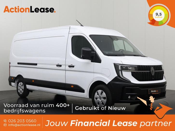 Renault Master Bestelbus L3 H2 2026 Elektrisch Automaat, Auto's, Automaat, Wit, Elektrisch, Nieuw