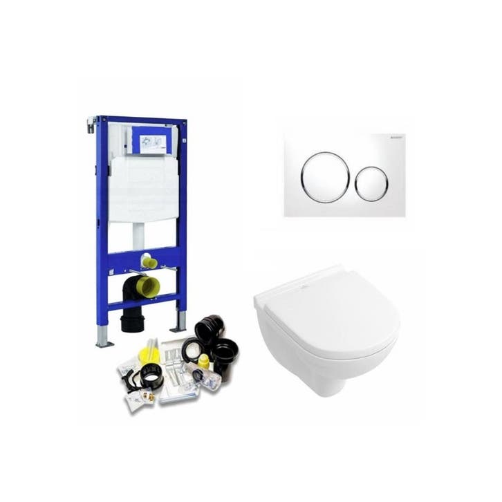 Up320 Toiletset 30 Villeroy & Boch O.Novo Directflush Met, Doe-het-zelf en Verbouw, Sanitair, Ophalen of Verzenden