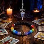 setje chakra armand en pendel lapis lazuli, Overige materialen, Nieuw, Met bedels of kralen, Verzenden